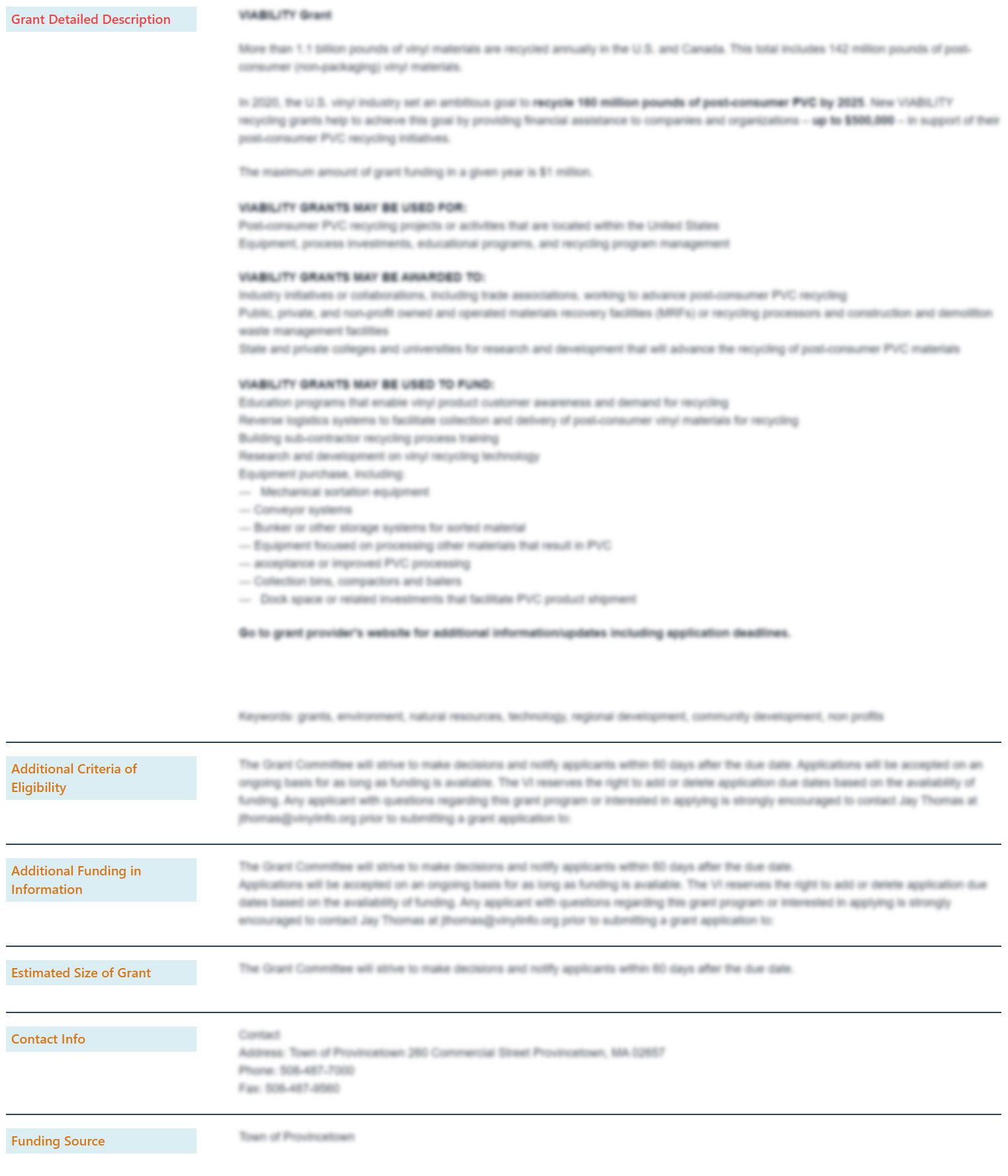 Grant Portal - Community and Environmental Innovation Small Grants Program in Montana (USA) 74968